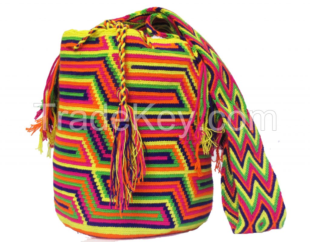 Traditional Wayuu Bag /Mochila Bags/Beach Bags/Crochet Bags