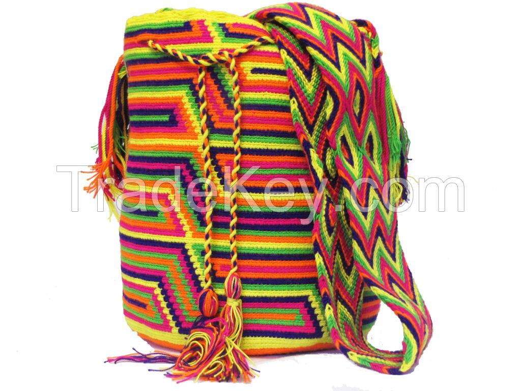 Traditional Wayuu Bag /Mochila Bags/Beach Bags/Crochet Bags