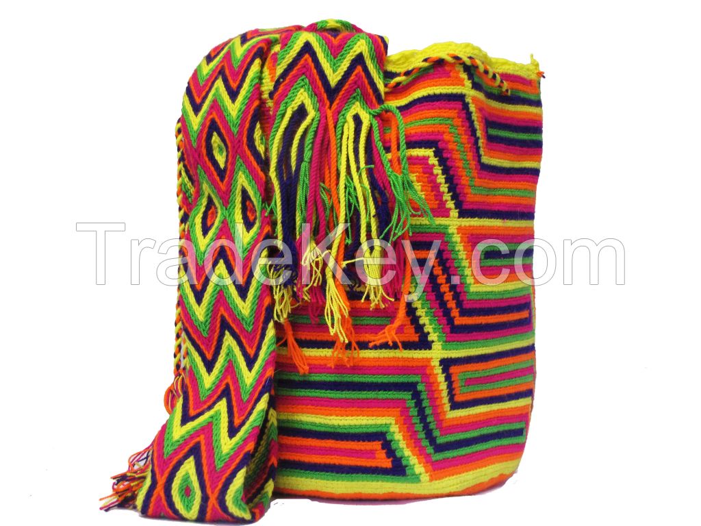 Traditional Wayuu Bag /Mochila Bags/Beach Bags/Crochet Bags