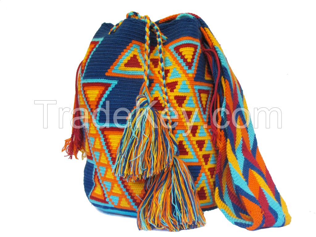 Traditional Wayuu Bag /Mochila Bags/Beach Bags/Crochet Bags