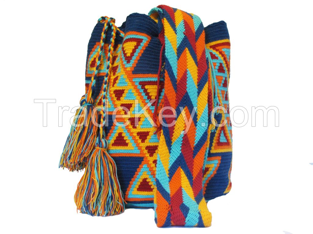 Traditional Wayuu Bag /Mochila Bags/Beach Bags/Crochet Bags