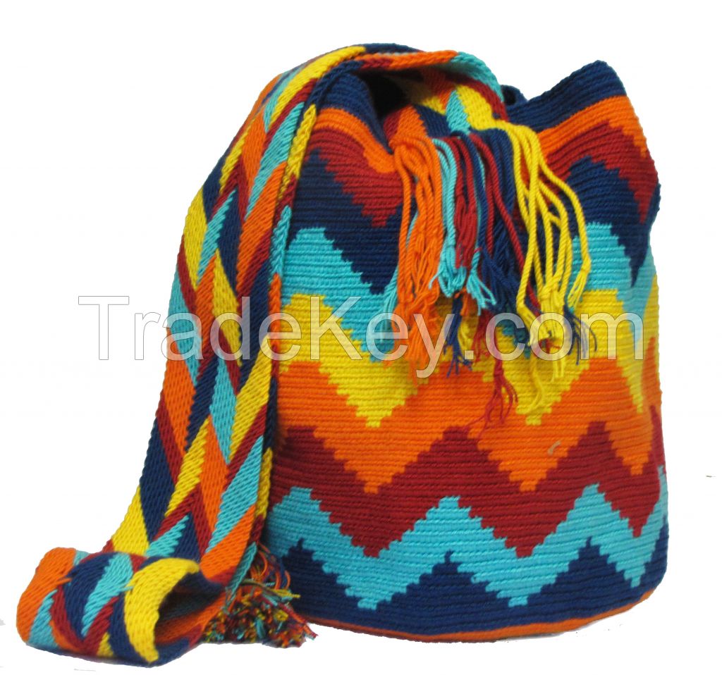 Traditional Wayuu Bag /Mochila Bags/Beach Bags/Crochet Bags