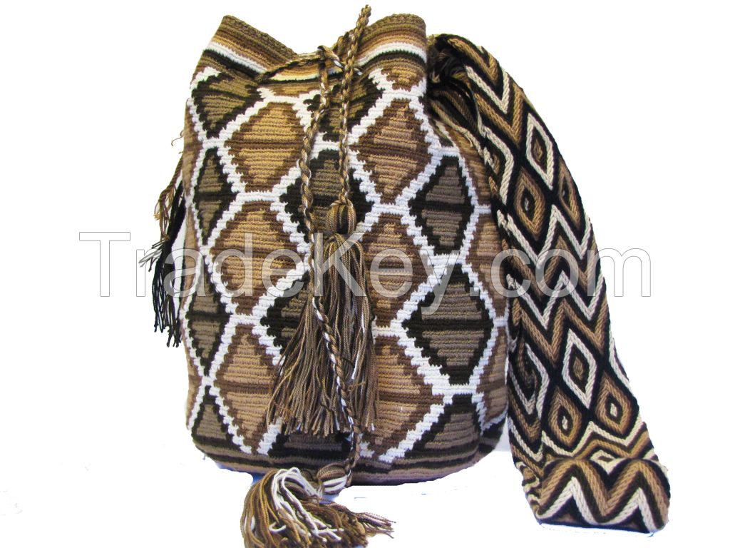 Traditional Wayuu Bag /Mochila Bags/Beach Bags/Crochet Bags