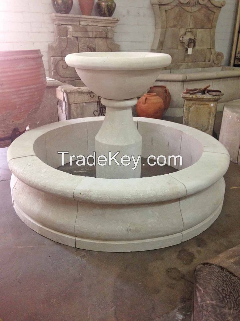 CONTEMPORARY FRENCH FOUNTAIN