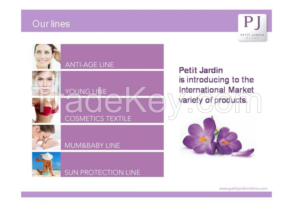 Italian Organic Skin Care Products - Petit Jardin Milano