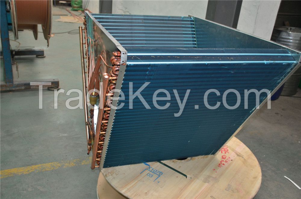 large fin condenser coil for refrigeration Unit