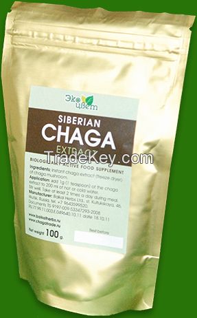 Chaga mushroom extract