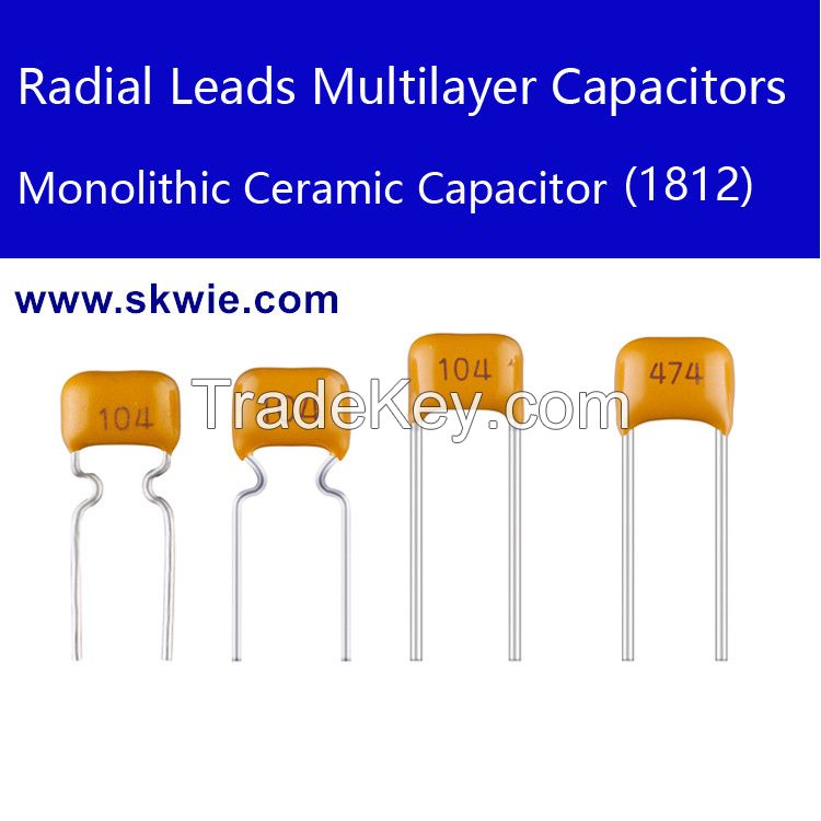 MLCC leads 470NF 50V X7R +-10% 0805 Multilayer Ceramic Capacitor Manufacturer