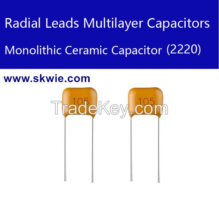 MLCC 1UF 630V X7R +-10% 2220 Leads Multilayer ceramic capacitor manufacturer