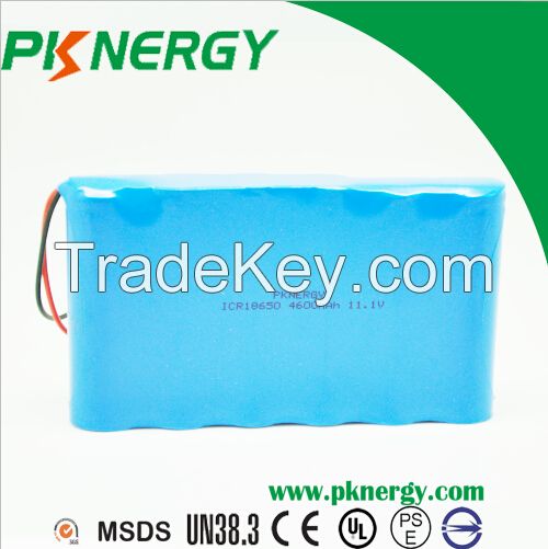 Hot Selling ICR18650 2600mAh 11.1V Li-ion Battery Cell AA Batteries 2s1p