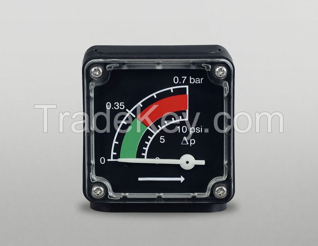 Differential pressure indicator/gauge, Air filters parts