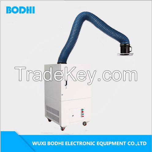 Electrostatic  welding fume extractor, mobile dust collector
