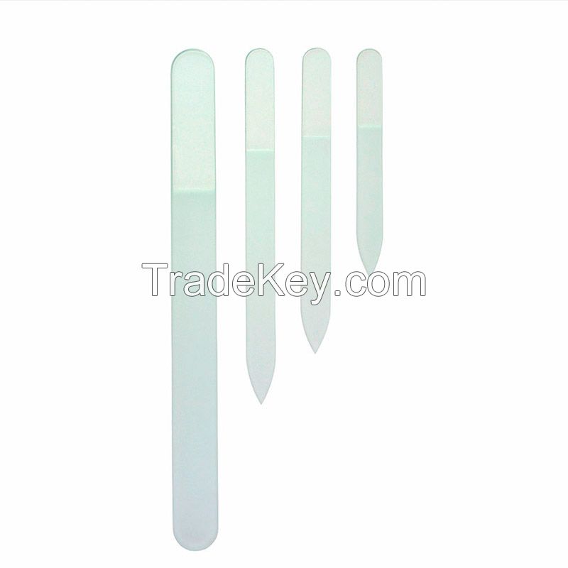 Clear Glass Crystal Nail Files