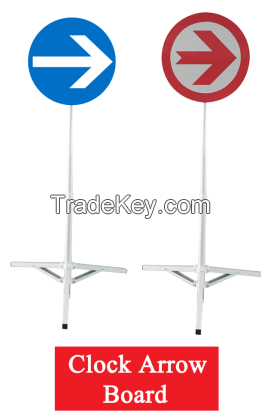 clock arrow board-Reflective Traffic Signs-Clock-Type Road Direction Arrow Sign rotatable