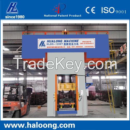 CNC control servomotor firebrick press machine