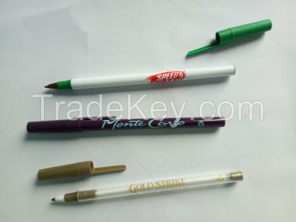 basic plastic pen cheap plastic pen simple ballpoint pen JF99012
