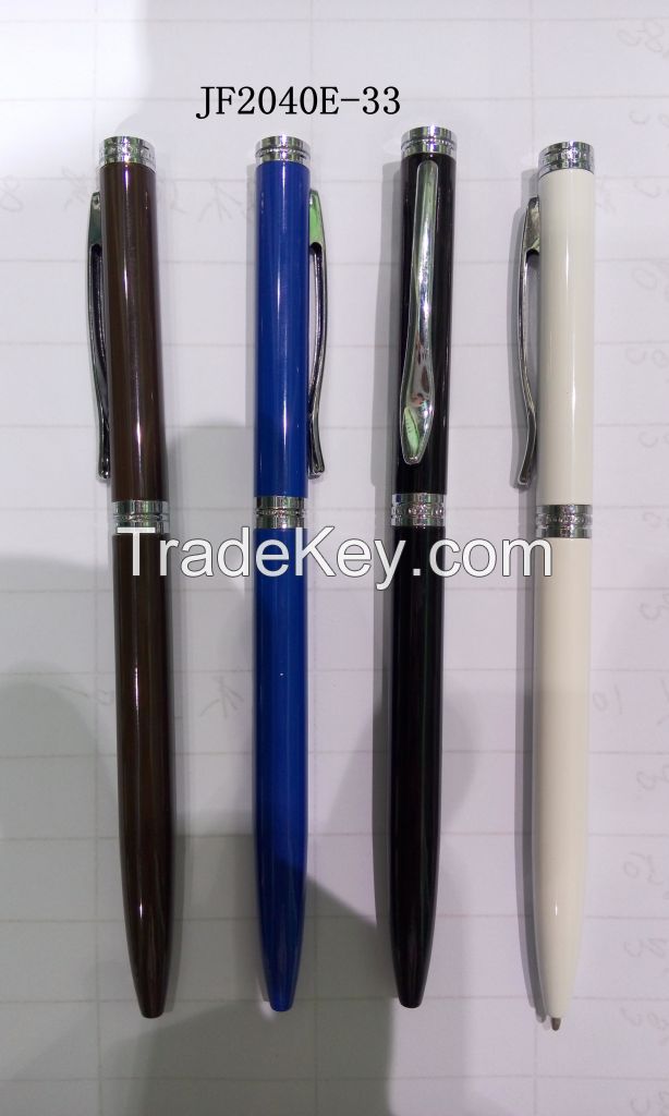 hotel pen silver pen slim metal pen JF2040A-3