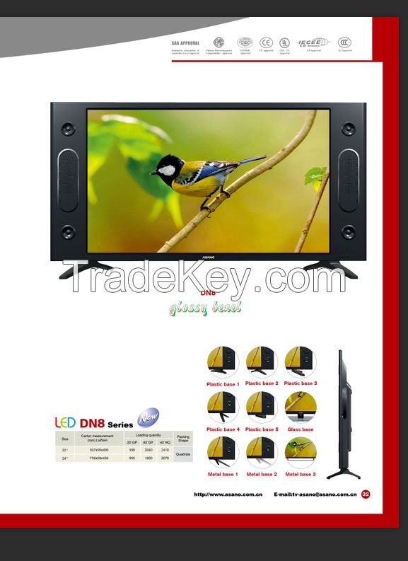 22&quot; 24&quot;inch LED TV DLED TV LCD TV CYDN822 824