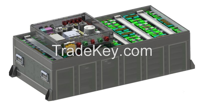 LFP battery system of electric sanitation truck