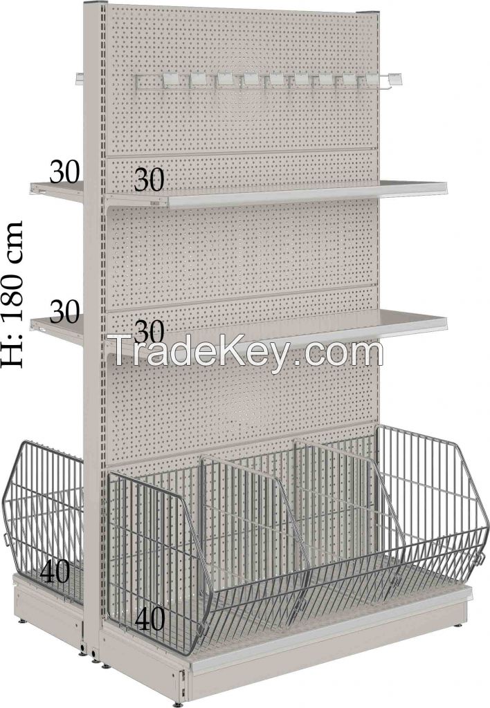 HARDWARE UNIT WITH BASKET