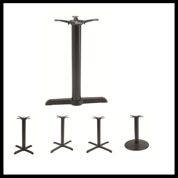 outdoor aluminum metal steel iron dining restaurant cast table bases
