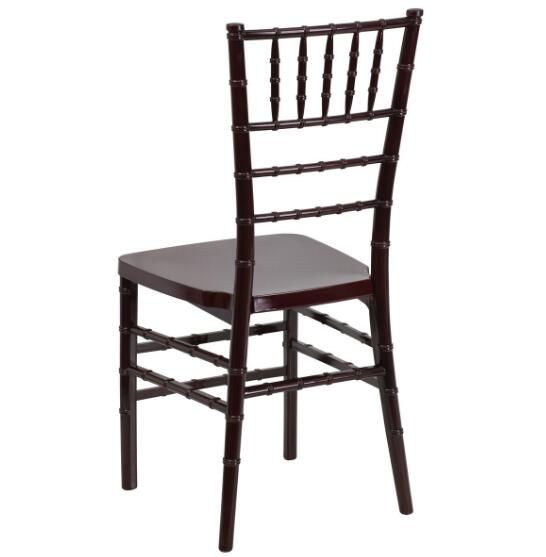 wood chiavari Chair with cushion for events wedding