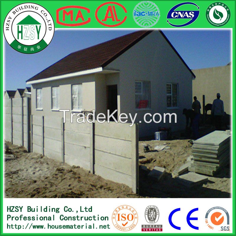 HZSY easy and fast installed lightweight eps wall panel for prefab house