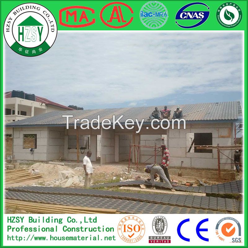 HZSY China building material factory with eps cement sandwich panel