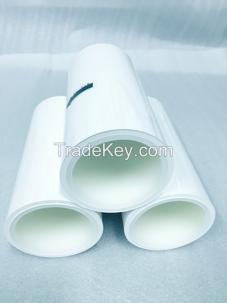 Clear white silicone coated release PET film