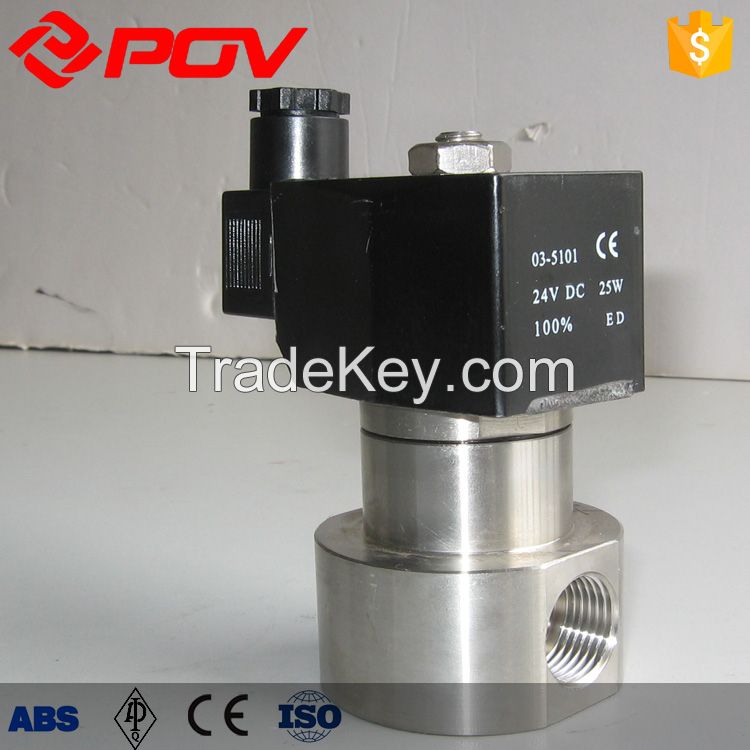 SS304 G thread high pressure electromagnetic valve