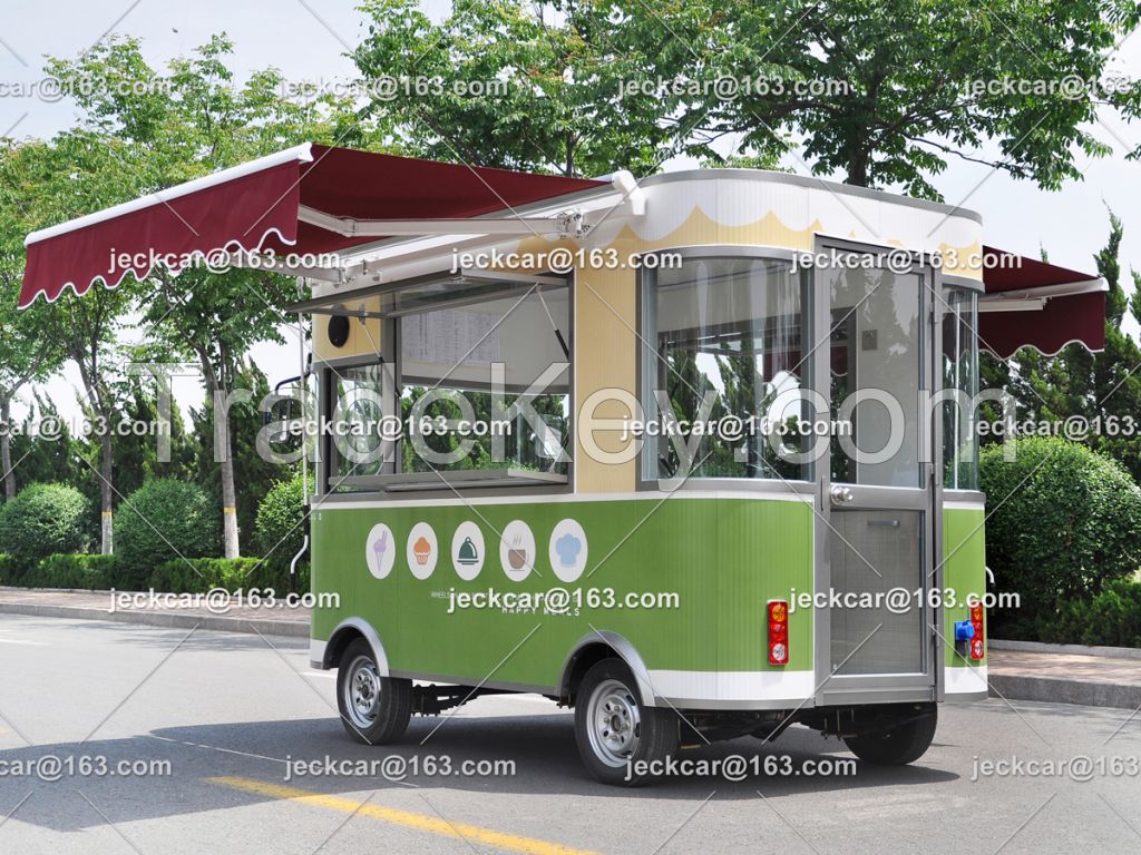 Factory direct sell food trucks BBQ trailers easy to move