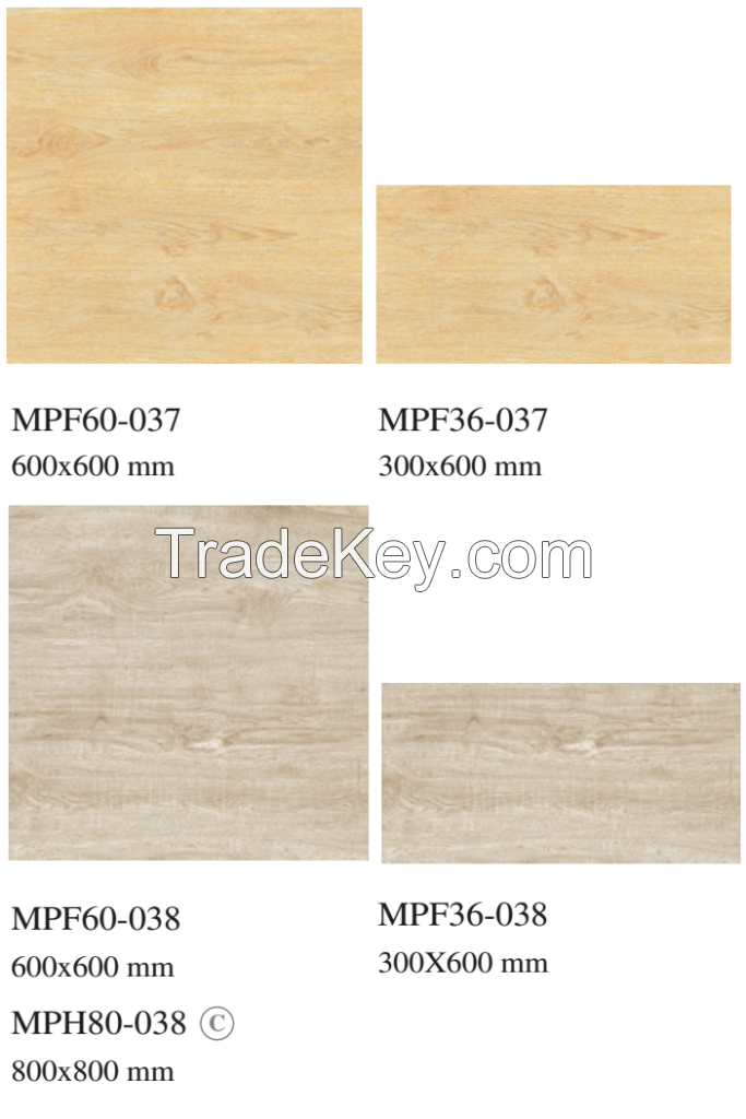 MPF 037/038 Wood-look Glazed Porcelain Tiles