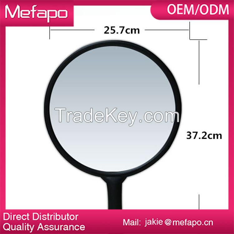 Round Plastic Frame Hair Salon Hand Makeup Mirrors Wholesale