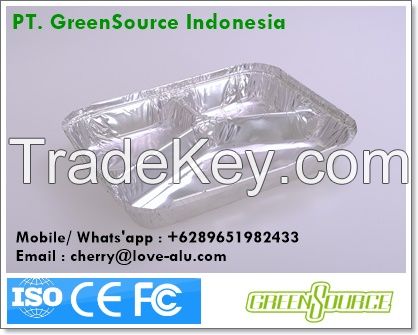 Aluminium foil containers 