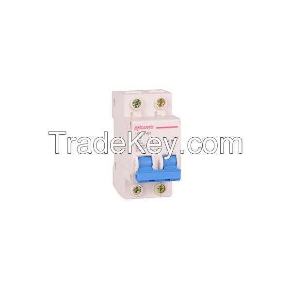 MCB Miniature Circuit Breakers Ishcanto DZ47-63 2P