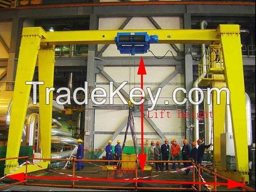 Single Beam Gantry Crane