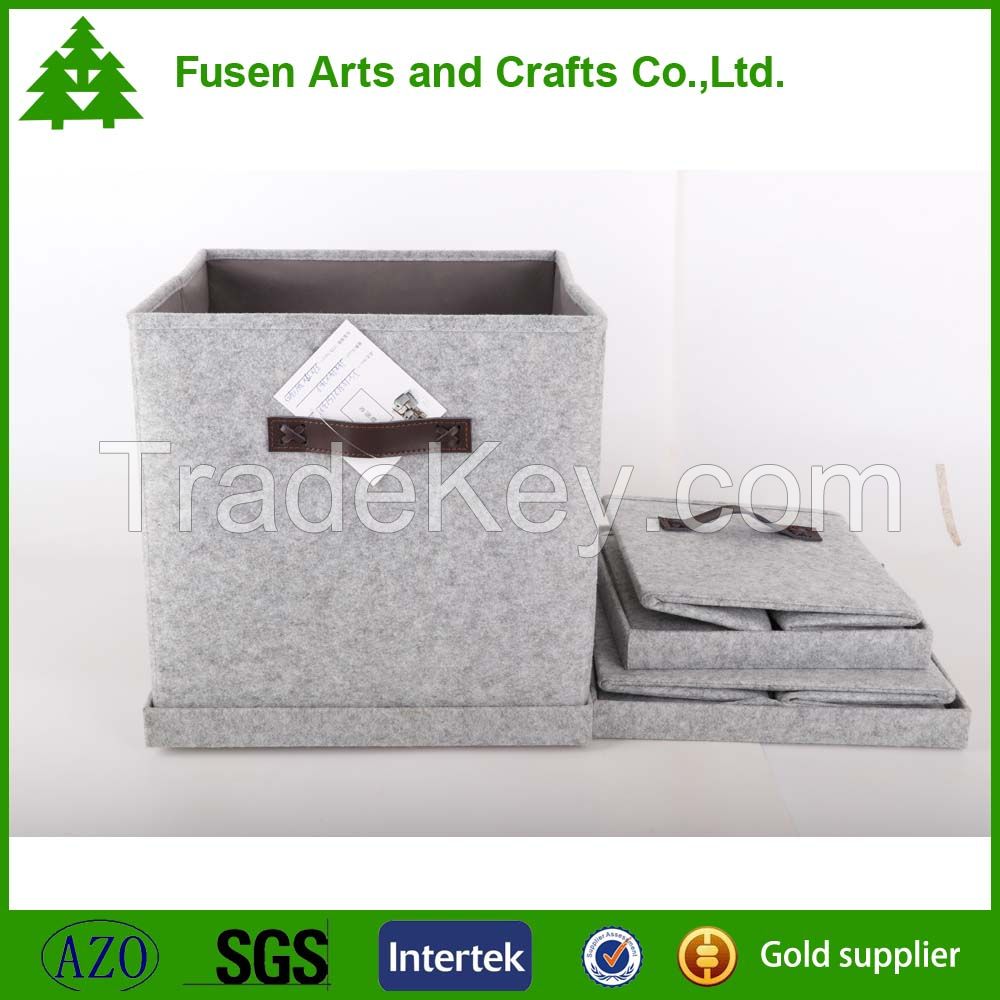 Multipurpose storage box felt food storage box kids toy storage box