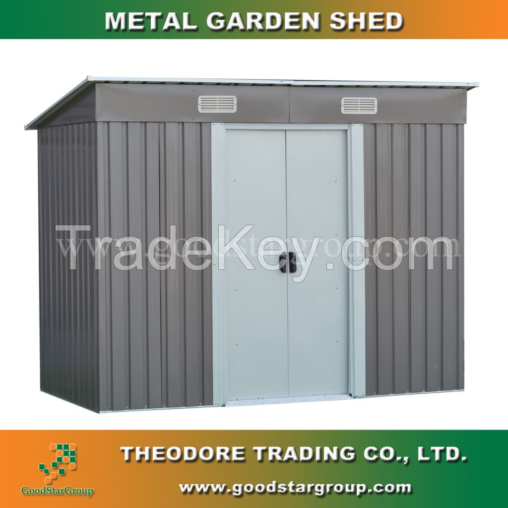 Metal Garden Shed 4x6 ft for garden tools storage outdoor storage shed kits metal building