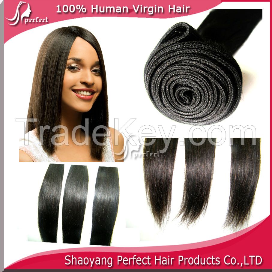 100% Remy human hair weft