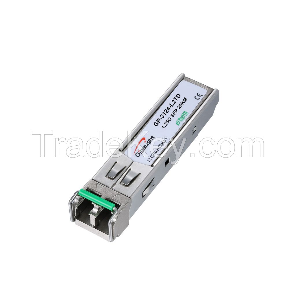 SFP 1.25Gbps SMF 1310nm 20km DDM Transceiver