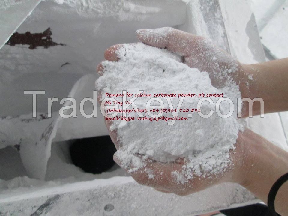 Calcium carbonate powder