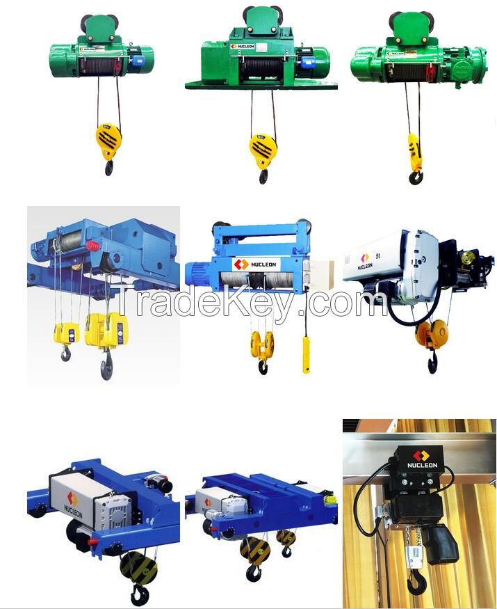 CD or MD model monorail Wire Rope Electric Hoist