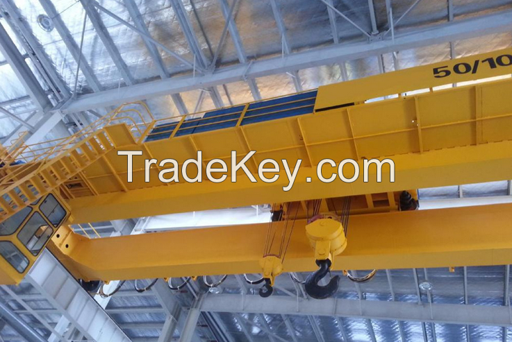 5 ton to 550 ton QD Model Heavy Duty Double Girder Bridge Crane