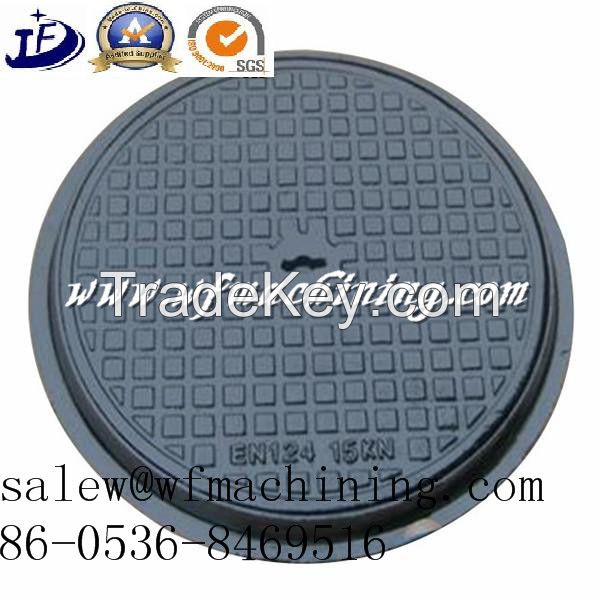 Ductile Iron/Sand Drainage Manhole Cover for Garden Trench Drain