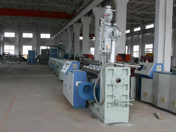 Huge Calibre Hollowness Wall Spiral Pipe Extrusion Line