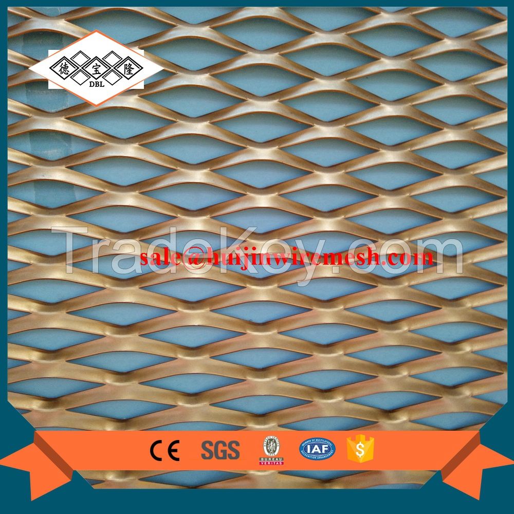 aluminum alloy decorative perforated pannel   aluminum expanded metal mesh