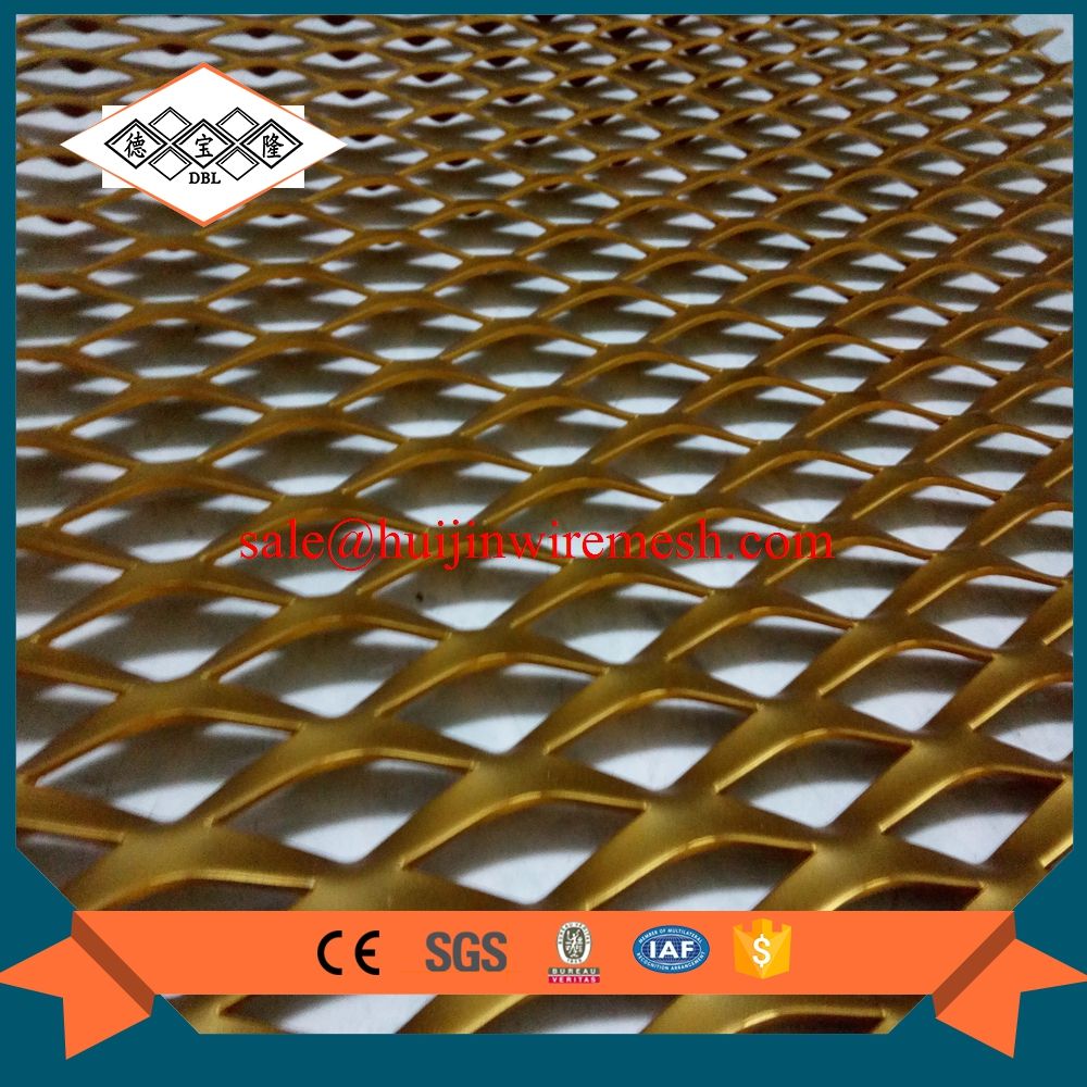 3mm thick ss304 construction expanded metal mesh