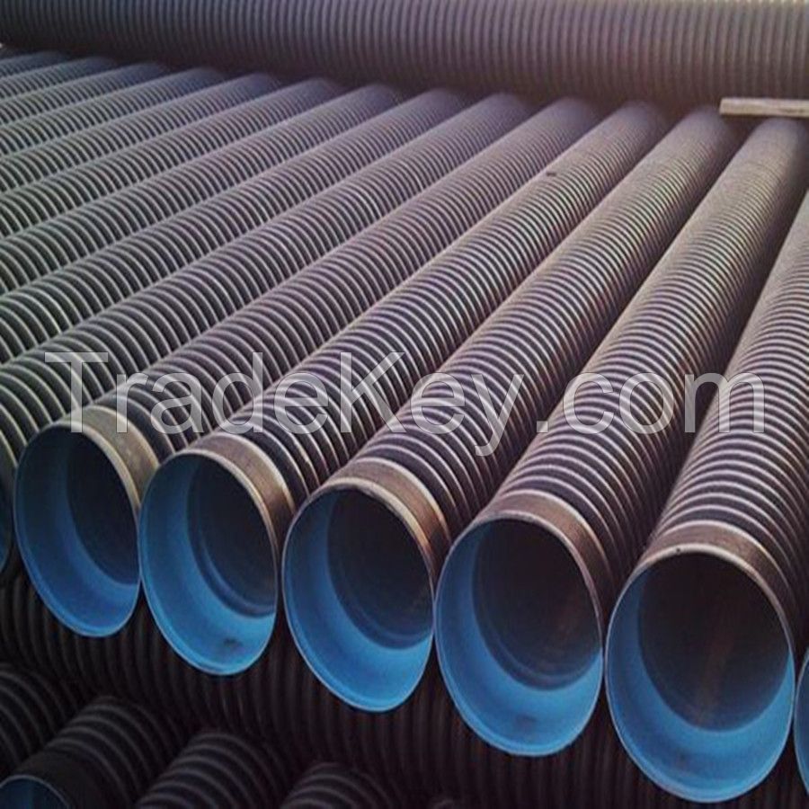 High Quality HDPE Double Wall Corrugated Pipe for Drainage