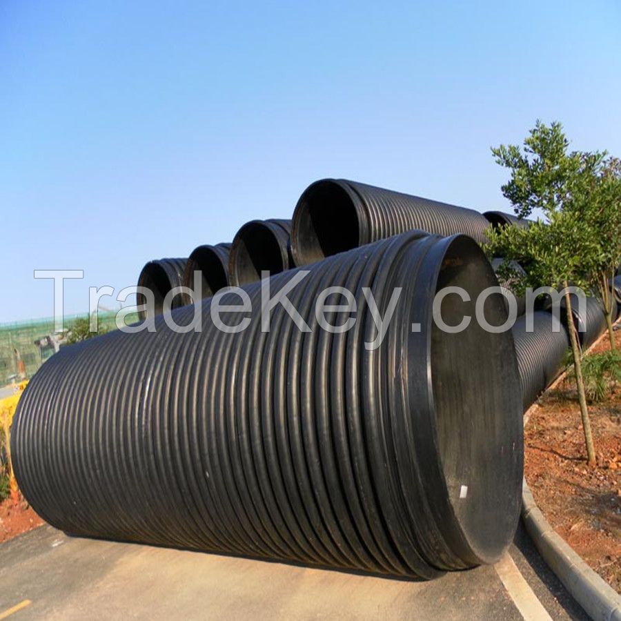 Carat Black Enhanced Winding Electric Corrugated Pipe for drainage