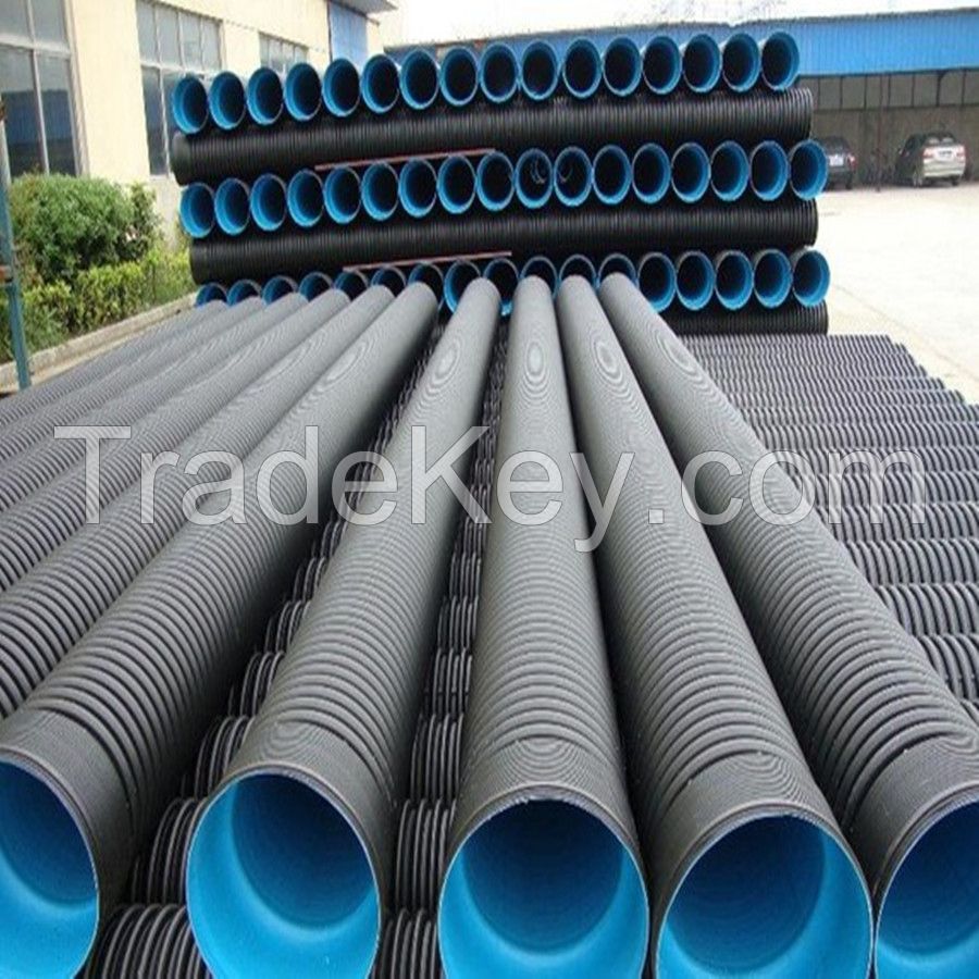 High Quality HDPE Double Wall Corrugated Pipe for Drainage